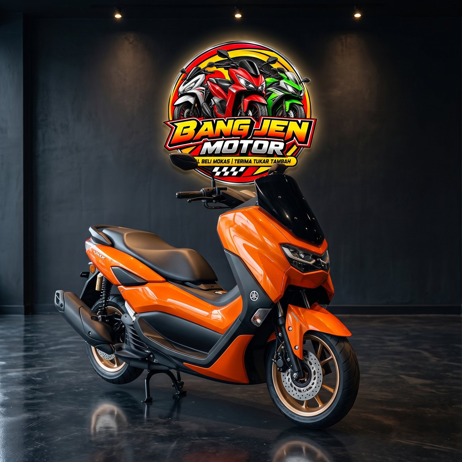Showroom Motor Bang Jen Motor
